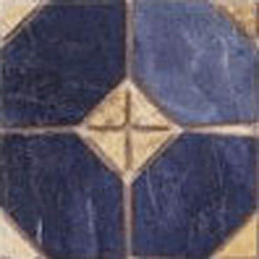 Вставка Taco Iliada-PR Azul 10.8x10.8 от Vives Ceramica (Испания) в Москве
