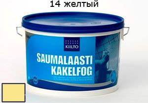 Затирка для швов Saumalaasti № 14 (3 кг) желтый от Kiilto (Финляндия) в Москве