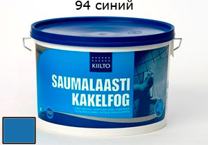 Затирка для швов Saumalaasti № 94 (3 кг) синий от Kiilto (Финляндия) в Москве