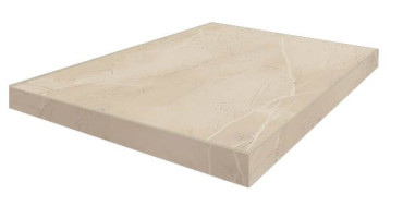 Ступень угловая левая CAPRI BIANCO SCAL.45 ANG.SX 33x45 от ColiseumGres (Россия) в Москве