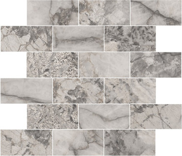Мозаика MURETTO GEMSTONE GREY NAT RET (179135) 30x30 от La Fabbrica (Италия) в Москве