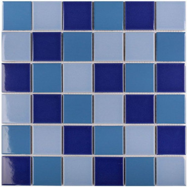 Мозаика Blue Mix Glossy (WB52200) (4.8x4.8) 30.6x30.6x6 от StarMosaic (Китай) в Москве
