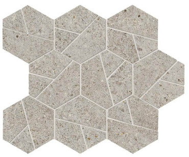 Мозаика Boost Stone Pearl Mosaico Hex (A7CY) 25x28.5 от Atlas Concorde (Италия) в Москве