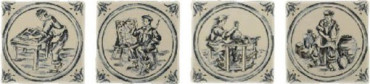 Декор Aranda artesano-4 13x13 от Vives Ceramica (Испания) в Москве