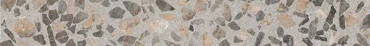 Плинтус Terrazzo-X Темный Лаппато Ректификат (K949907LPR01VTE0) 7.5x60 от Vitra (Турция) в Москве