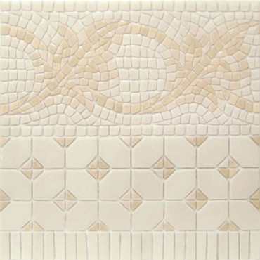 Бордюр Cenefa Midas Blanco 43.5x43.5 от Vives Ceramica (Испания) в Москве