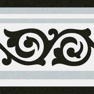 Декор 1900 Gibert-2 Gris 20x20 от Vives Ceramica (Испания) в Москве