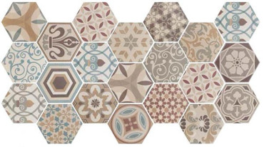 Керамогранит Hexatile Harmony Colour 17.5x20 от Equipe Ceramicas (Испания) в Москве