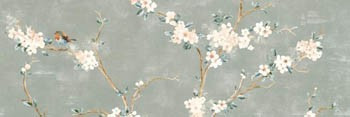 Настенная плитка Mixed Verde Decoro Fiori di Pesco A Rett. (RA1N) 40x120 от Ragno (Италия) в Москве