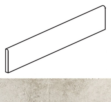 Плинтус REX LA ROCHE BLANC BATTISCOPA (745449) 4.6x60 от REX Ceramiche (Италия) в Москве