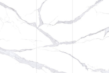 Керамогранит ATLAS WIDE Bianco Statuario (NTT3008P) 120x240 от NT Ceramic (Китай) в Москве