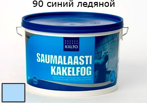 Затирка для швов Saumalaasti № 90 (3 кг) синий ледяной от Kiilto (Финляндия) в Москве
