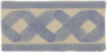 Бордюр Aranda tinter celeste 6.5x13 от Vives Ceramica (Испания) в Москве