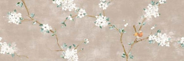 Настенная плитка Mixed Rosa Decoro Fiori di Pesco B Rett. (RA2C) 40x120 от Ragno (Италия) в Москве