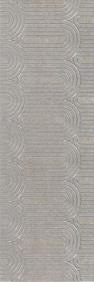 Декор Безана OP/B201/12137R серый обрезной 25x75 от Kerama Marazzi (Россия) в Москве