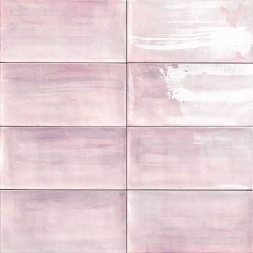 Настенная плитка Aquarel Pink 15x30 от Mainzu (Испания) в Москве