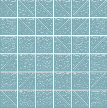 Настенная плитка Ла-Виллет 21030 бирюзовый темный 30.1x30.1 от Kerama Marazzi (Россия) в Москве