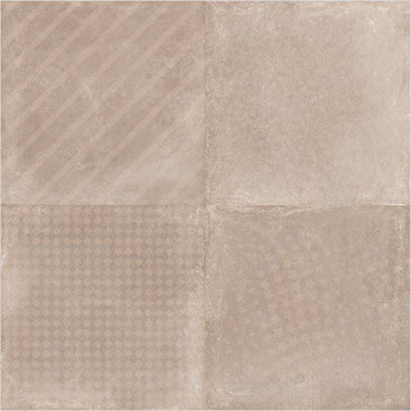 Керамогранит Geo Brown Decor рет. 60x60 от Ocean Ceramic (Индия) в Москве