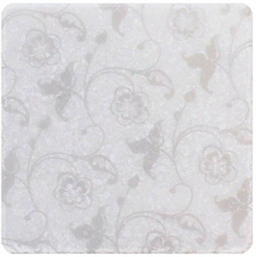 Декор WHITE MARBLE Motif №2 белый 10x10 от Stone4Home (Турция) в Москве