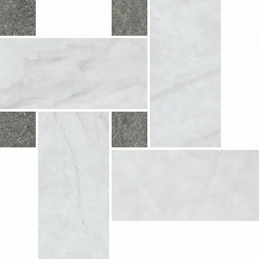Мозаика CR. PISA MALLA TWISTED WHITE (пересорт) 21x26 от Pamesa (Испания) в Москве