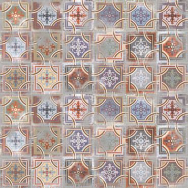 Декор 1900 Comillas 20x20 от Vives Ceramica (Испания) в Москве