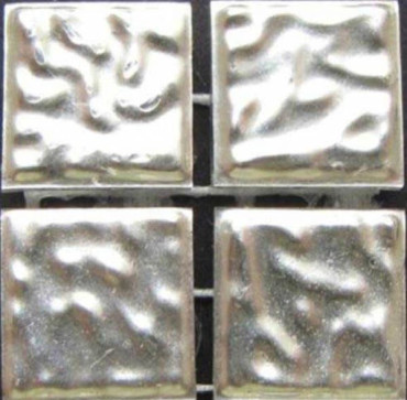 Мозаика Gold 20.FOBS формованное белое гофрированное 2x2 от Irida (Китай) в Москве