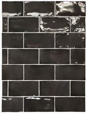 Настенная плитка MANACOR BLACK (26906) 7.5x15 от Equipe Ceramicas (Испания) в Москве