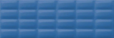 Настенная плитка Vivid Colours Blue Glossy Pillow Structure (O-VVD-WTU041 25x75 от Mei (Германия) в Москве