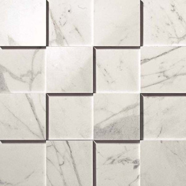Мозаика Marvel Statuario Select Mosaico 3D ADP6 30x30 от Atlas Concorde (Италия) в Москве