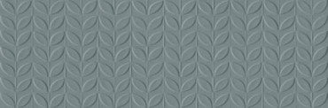 Настенная плитка Vida Struttura Foglia 3D Azzurro Rett (RA6R) 30x90 от Ragno (Италия) в Москве