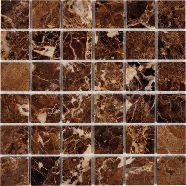 Мозаика PIX218 из мрамора (48x48) 30.5x30.5 от Pixmosaic (Китай) в Москве