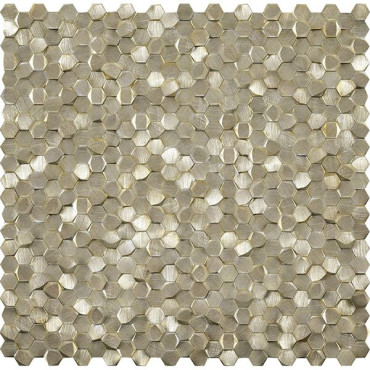 Мозаика Gravity Aluminium 3D Hexagon Gold (L244008731) 30.7x30.1x0.6 от L'Antic Colonial (Испания) в Москве