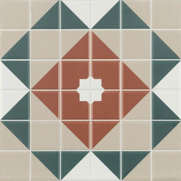Керамогранит MINTONS BALMORAL 20x20 от Dune (Испания) в Москве