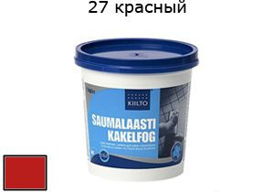 Затирка для швов Saumalaasti № 27 (1 кг) красный от Kiilto (Финляндия) в Москве