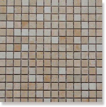 Мозаика Marble Botticino Classico (1.5x1.5) 30.5x30.5 от Art&Natura (Италия) в Москве