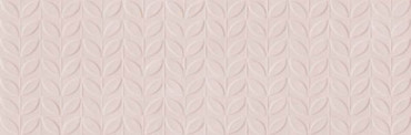 Настенная плитка Vida Struttura Foglia 3D Rosa Rett (RA6M) 30x90 от Ragno (Италия) в Москве