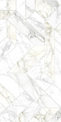 Керамогранит RHAPSODY OUTLINE WHITE LEV/RETT.(118713) 60x120 от Naxos Ceramica (Италия) в Москве