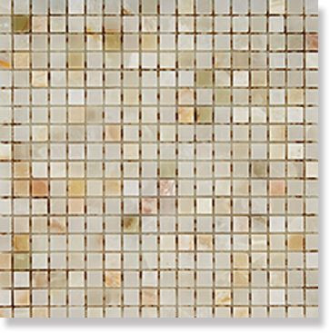 Мозаика Marble Verde Onix (1.5x1.5) 30.5x30.5 от Art&Natura (Италия) в Москве