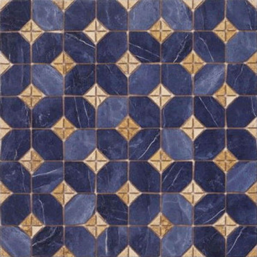 Керамогранит Iliada-PR Azul 43.5x43.5 от Vives Ceramica (Испания) в Москве