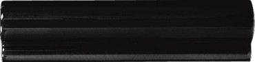 Бордюр London Caprichosa Negro 5x15 от APE Ceramica (Испания) в Москве