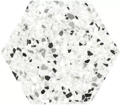 Кеамогранит EC.Tempo black hex 20x24 от Ecoceramic (Испания) в Москве