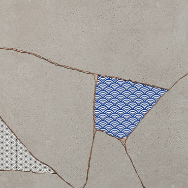 Керамогранит KINTSUGI Japan-Hibi FOG naturale 60.4x60.4 от Fioranese Ceramica (Италия) в Москве