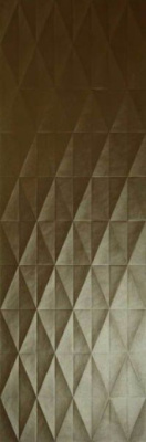 Настенная плитка Eclettica Bronze Struttura Diamond 3D M1AE 40x120 от Marazzi Italy (Италия) в Москве