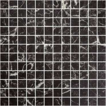 Мозаика Marble Nero Marquina Antislip 31.1x31.1 от Onix Mosaico (Испания) в Москве