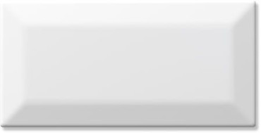 Плитка BISELADO CLASSIC WHITE M (матовая) 7.5x15 от TAU Ceramica (Испания) в Москве