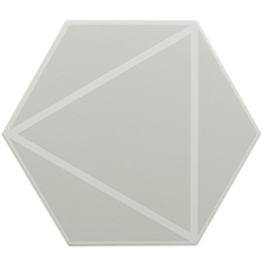 Керамогранит FANCY LINES GREY (127019) 20x23 от DNA Tiles (Испания) в Москве
