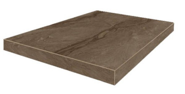 Ступень угловая левая VENEZIA MARRONE SCAL.45 ANG.SX 33x45 от ColiseumGres (Россия) в Москве