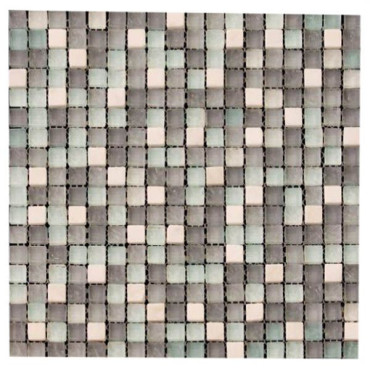 Мозаика Glass&Stone 4PST-009 (15x15) 29.8x29.8 от Natural Mosaic (Китай) в Москве