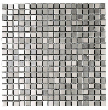 Мозаика Metalic Silver 185647 D-935 30,1x30,1 30.1x30.1 от Dune (Испания) в Москве