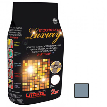 Затирка для швов LITOCHROM 1-6 LUXURY C.620 синяя ночь затир.смесь (2 кг) от Litokol (Россия) в Москве